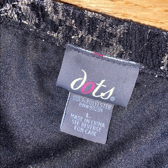 Dots - High Low Lace Dress - L - Picture 6 of 8